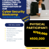 This is the flyer for Forward Edge Consulting Ltd Bootcamp 3.0